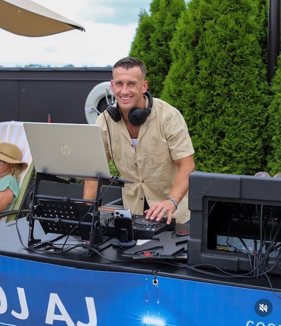 Behind the decks — Poolside in Oakbrook