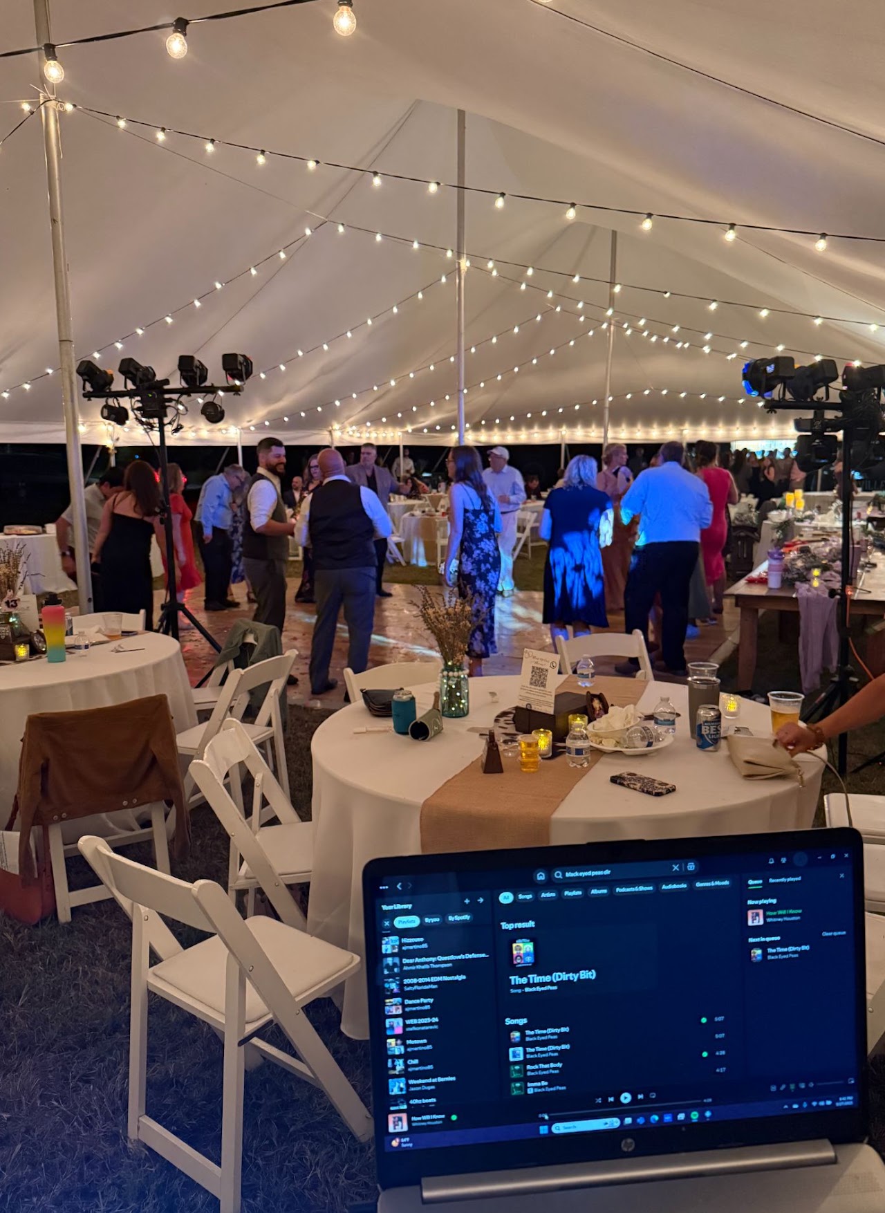 Ceremony and reception music at a farm in Wilmington.